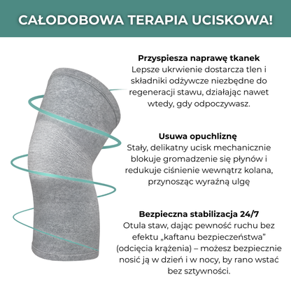 Bambusowa Opaska Kompresyjna Premium (1 Sztuka)