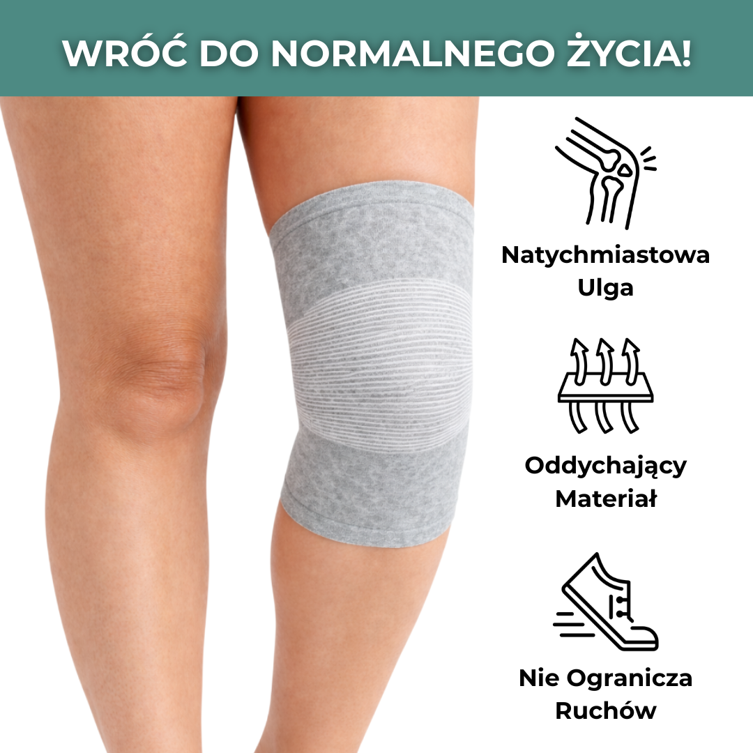 Bambusowa Opaska Kompresyjna Premium (1 Sztuka)